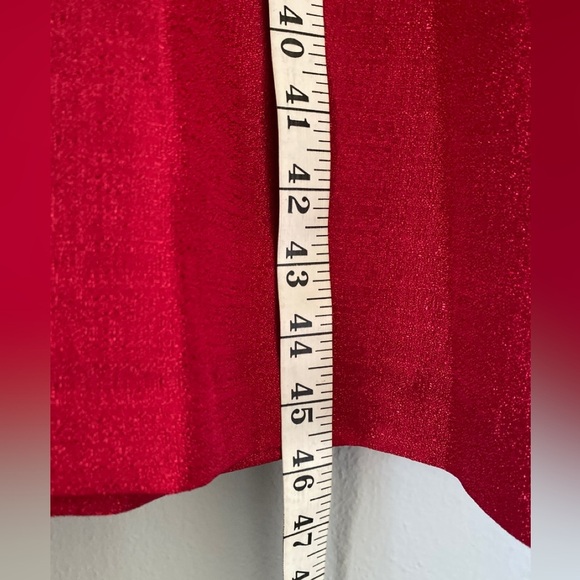 Preston & York Elegant Red Sleeveless Dress - Picture 4 of 9